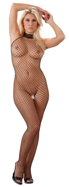 Netzcatsuit schwarz