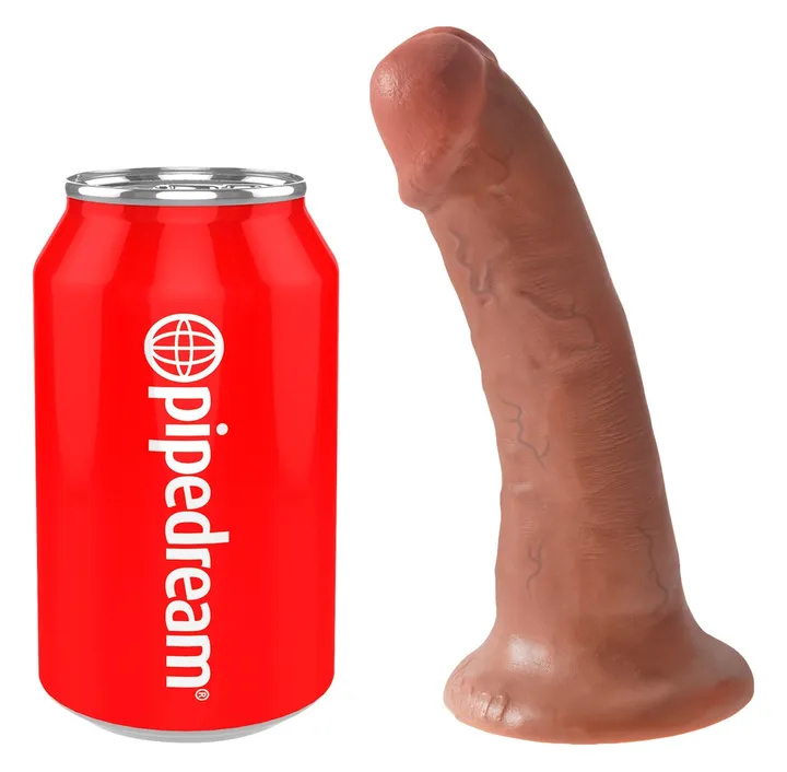 Naturdildo 6 Zoll, hellbraun