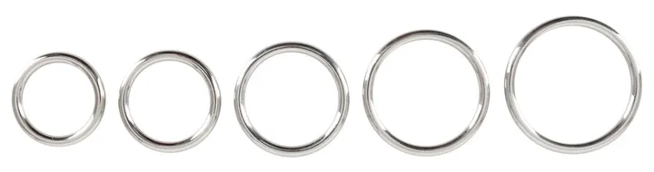 Metall-Ringe 5er-Set