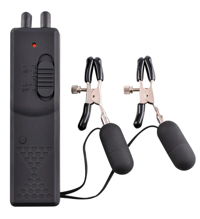 FFS Vibrating Nipple Clamps Fetish Fantasy Series