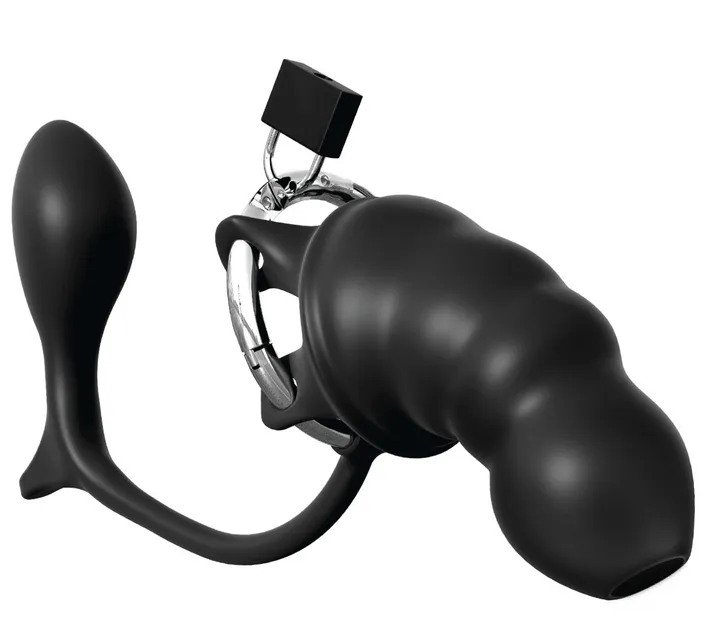Peniskäfig mit Analplug