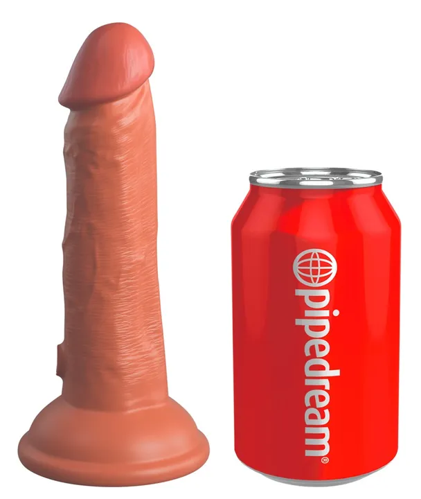 Elite Dual Density Dildo 6 Zoll, hellbraun