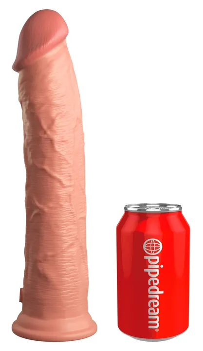 Elite Dual Density Dildo 11 Zoll, hell
