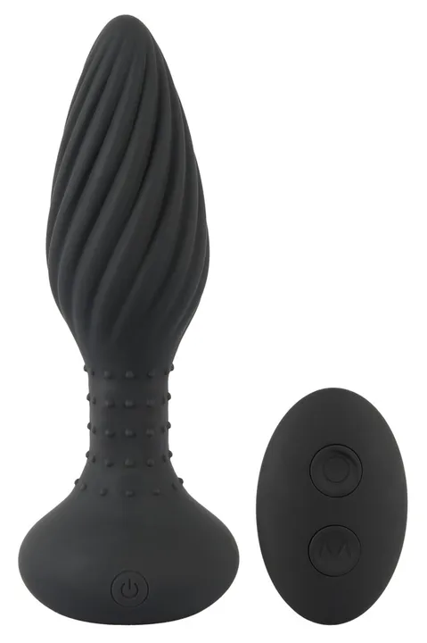 RC butt plug with vibrati