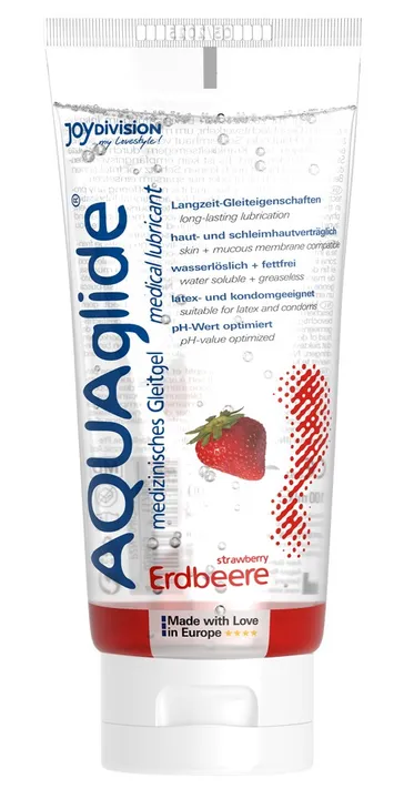 AQUAglide Erdbeer 100 ml Joydivision Präparate