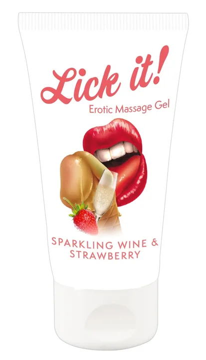 Wine-Strawberry 50 ml Lick it!