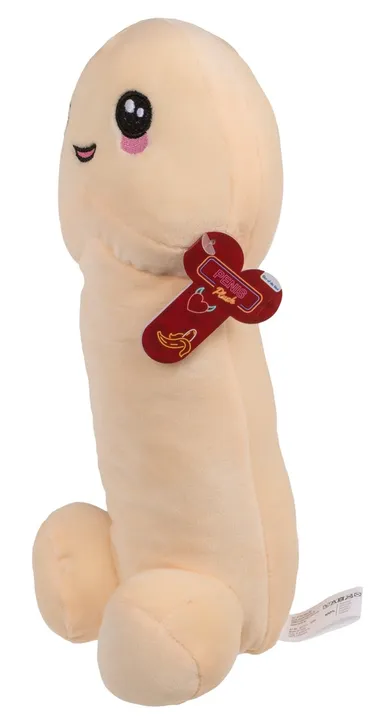 Plüsch-Penis hell 30 cm
