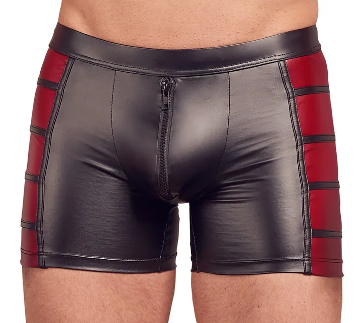 Herren Pants schwarz/rot
