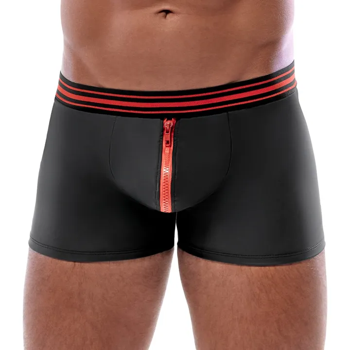 Herren Pants Schwarz/Rot