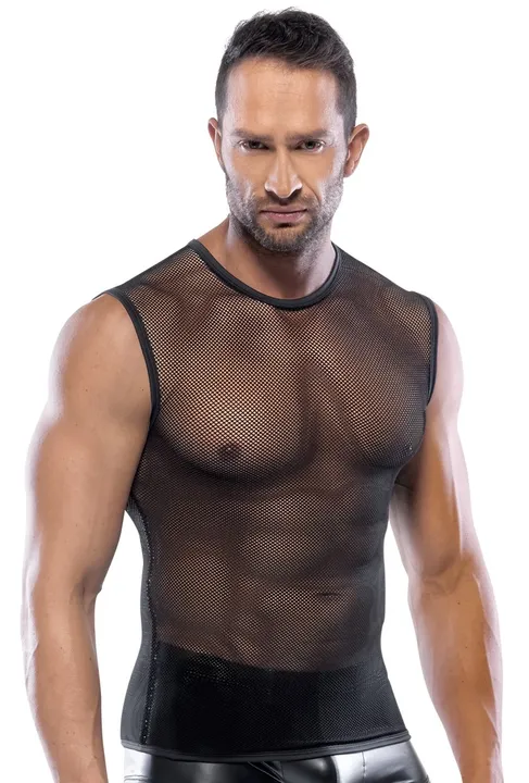Herren Netzshirt