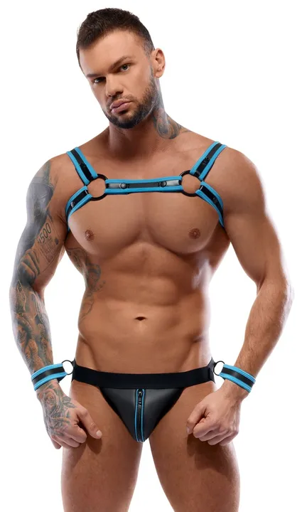 Herren Jockset Schwarz/Blau