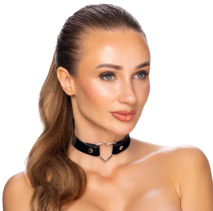 Halsband mit Herz
