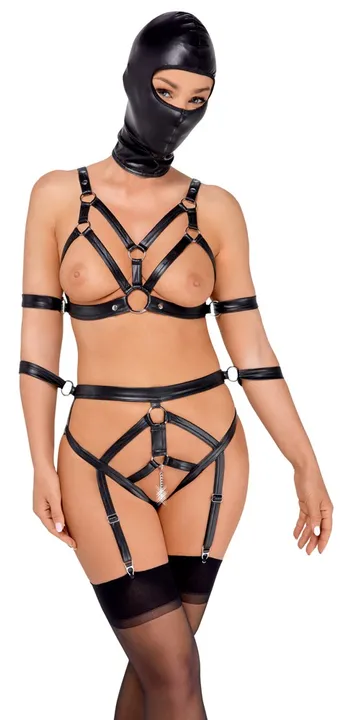 Bad Kitty Riemenset+Maske