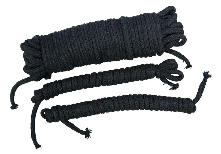 Bondage Seile schwarz Bad Kitty