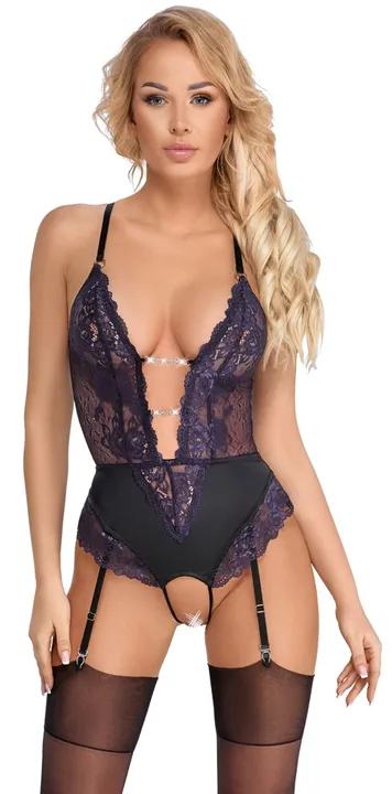 Body schwarz/lila