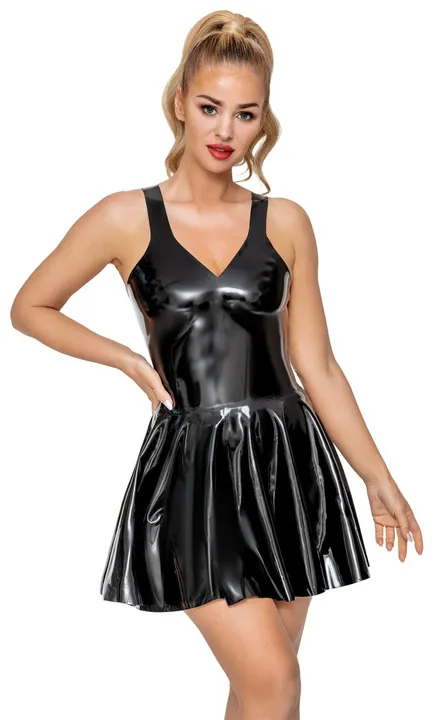 Latex Minikleid