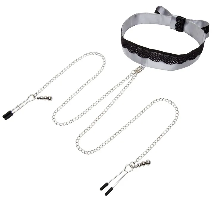 FSOGPN Satin Collar & Nipple