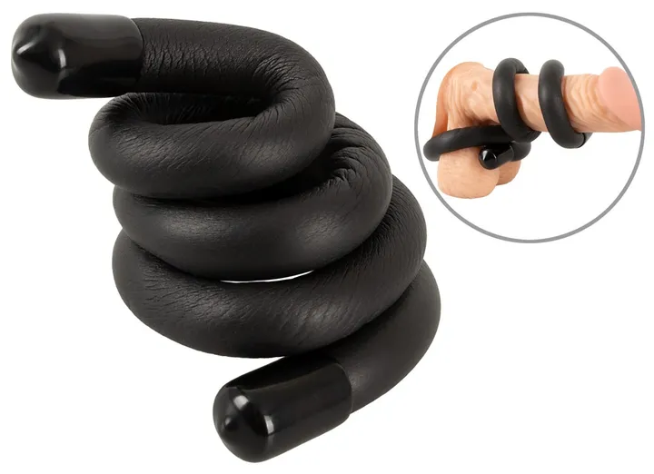 biegsamer Penis- und Hodenring