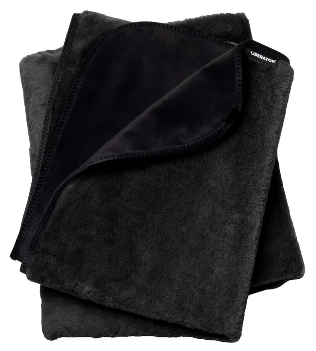 Faux-Fur Fascinator Grey/Black