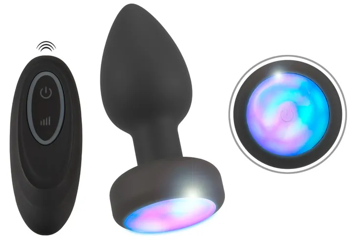 RC Flashing Butt Plug