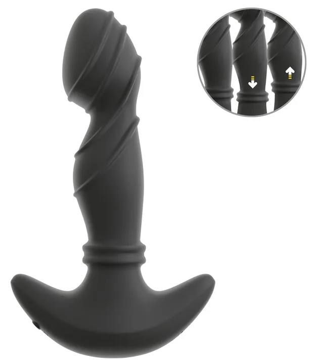 Moving Rings Butt Plug