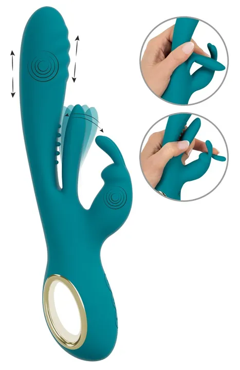 Smile Rabbit Vibrator with Thrust Function and G-Spot Stimulation
