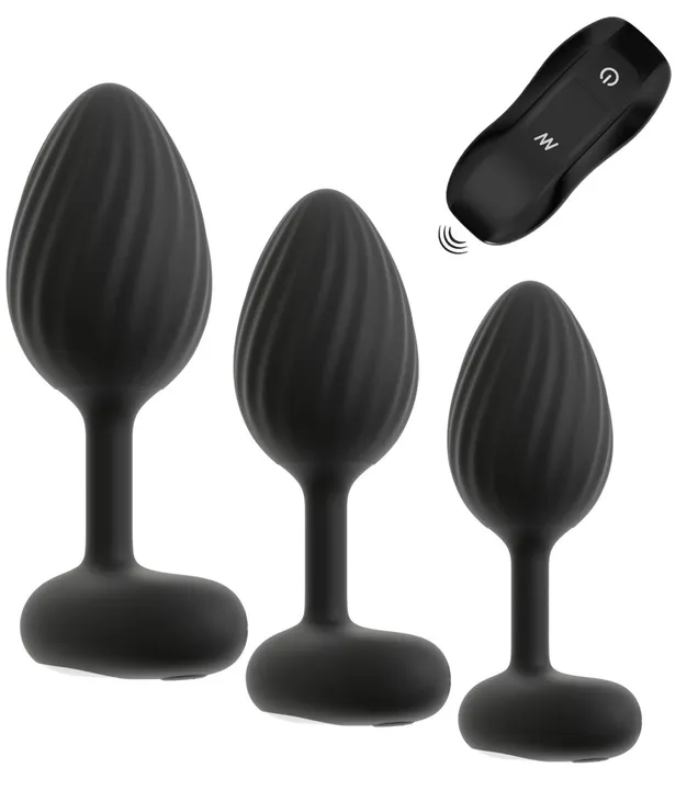 Vibrating Butt Plug Train
