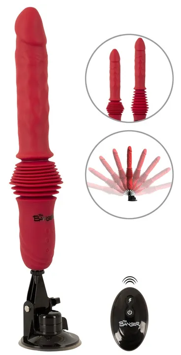 Doppel-Stossvibrator mit Fernbedienung