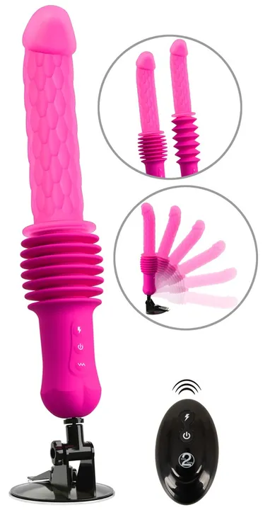 Stossvibrator mit Wärmefunktion, Riffel