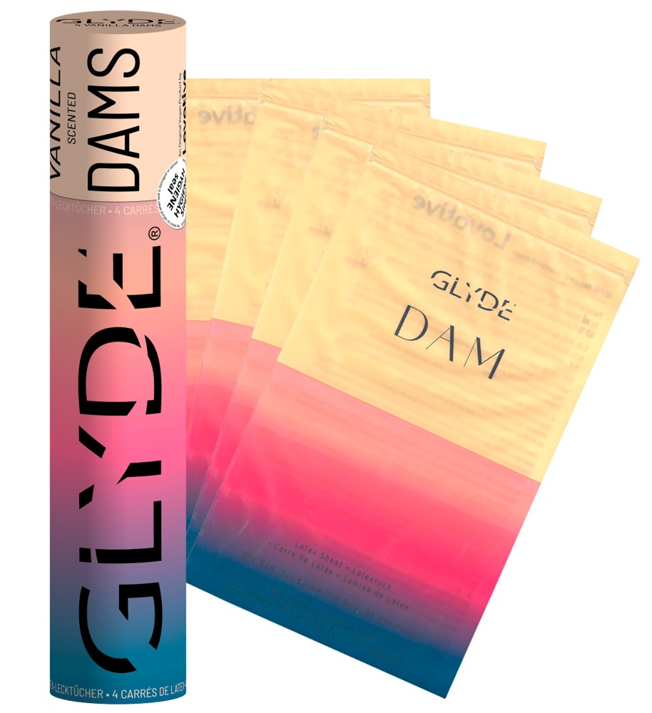 GLYDE Dams Lecktuch Vanille 4