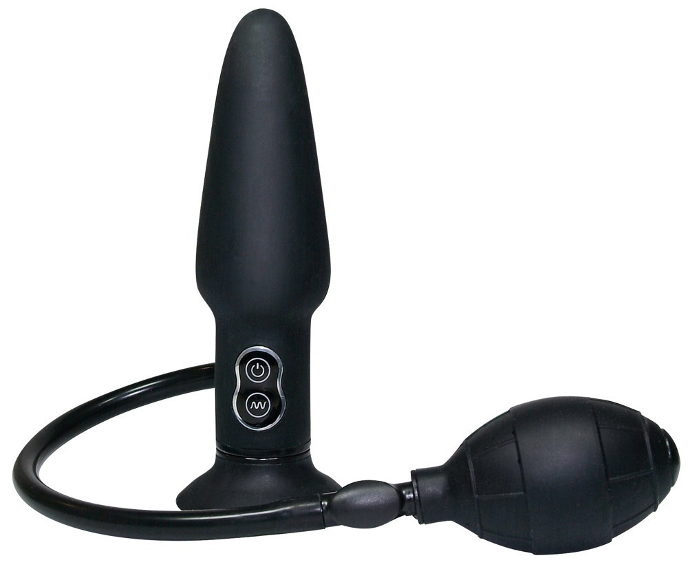 True Black Vibr. Anal Plug You2Toys