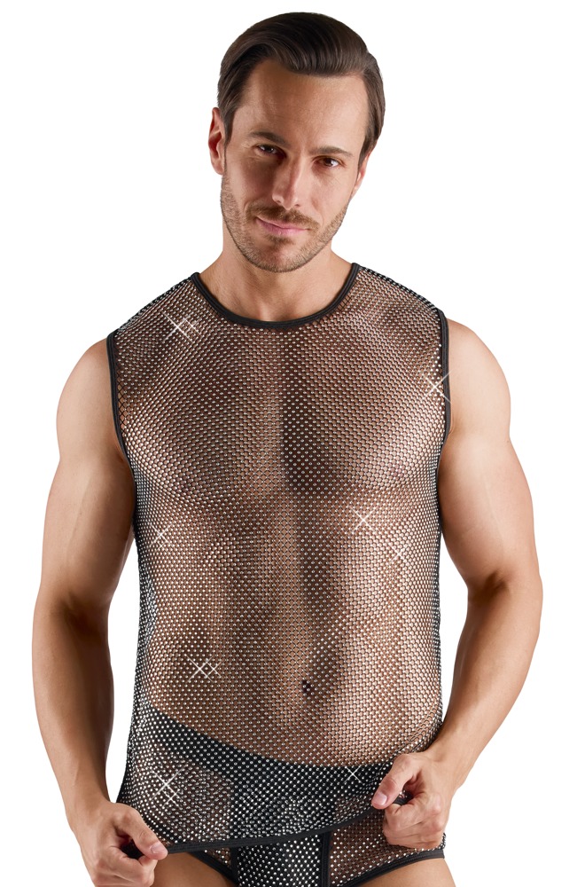 Herren Netzshirt Svenjoyment