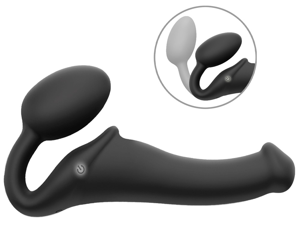 Vibrating Strap-On M Black strap-on-me