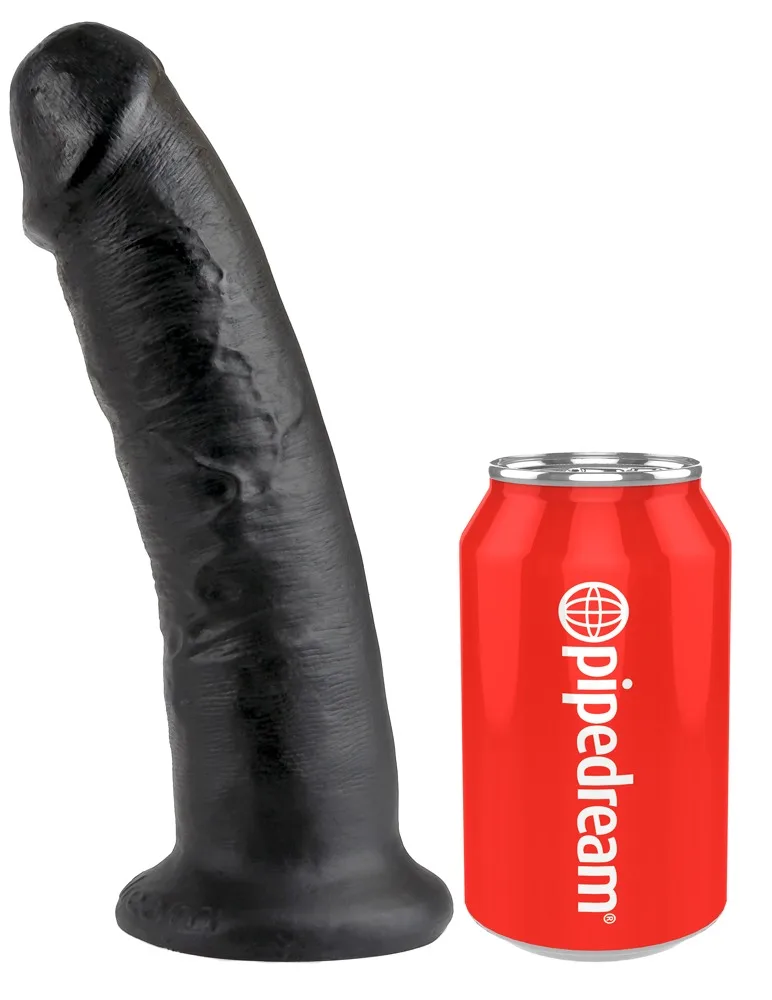Naturdildo 9 Zoll, dunkel