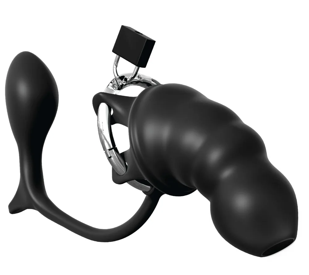 Peniskäfig mit Analplug