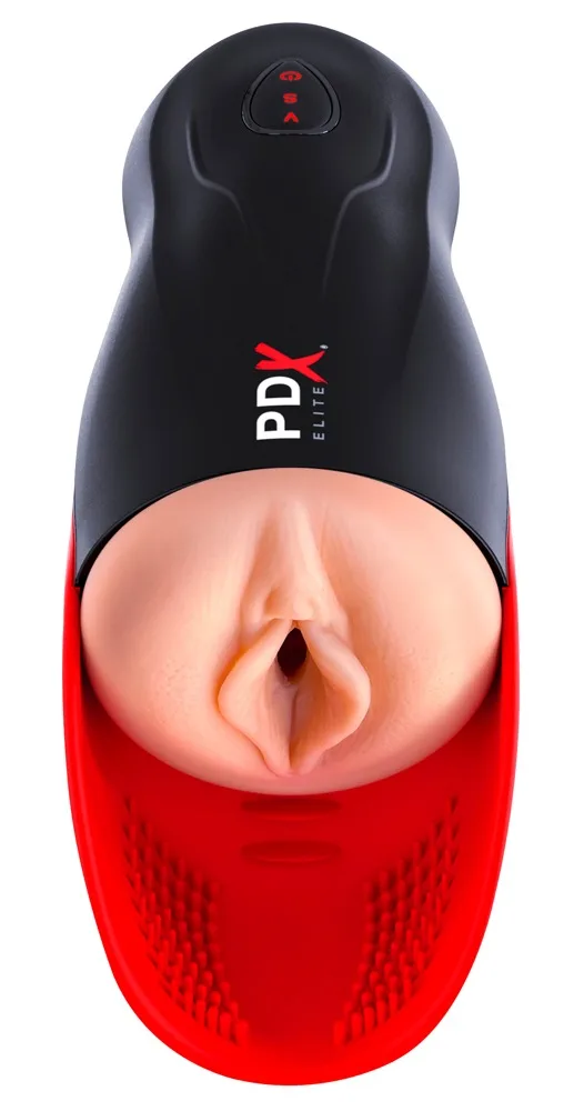 Elite Vibro-Masturbator mit Hodenstimulator
