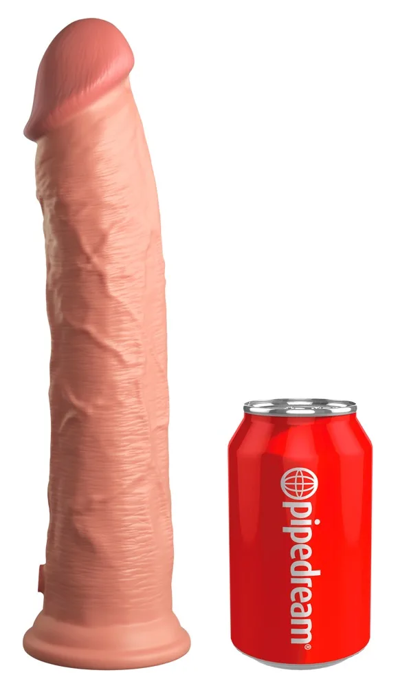 Elite Dual Density Dildo 11 Zoll, hell