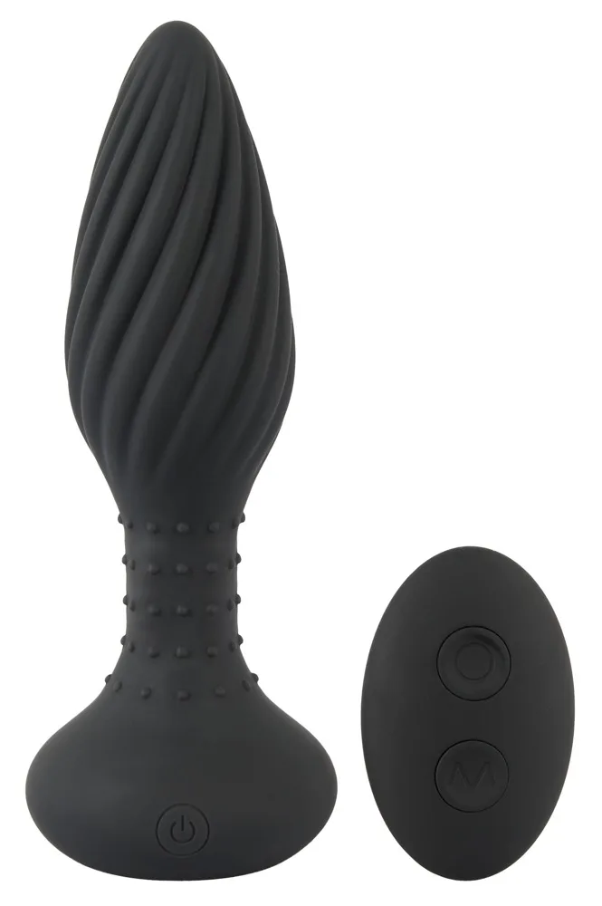 RC butt plug with vibrati