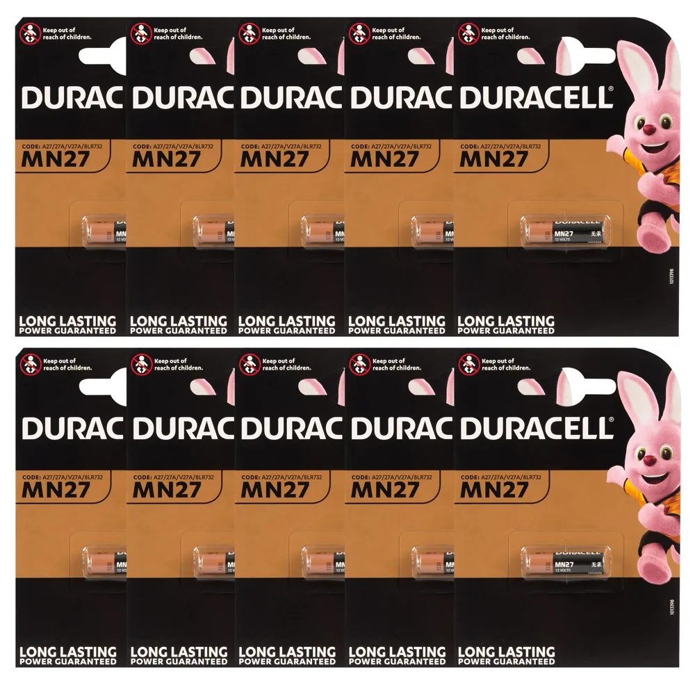 Batterie Duracell 27A 10x1er