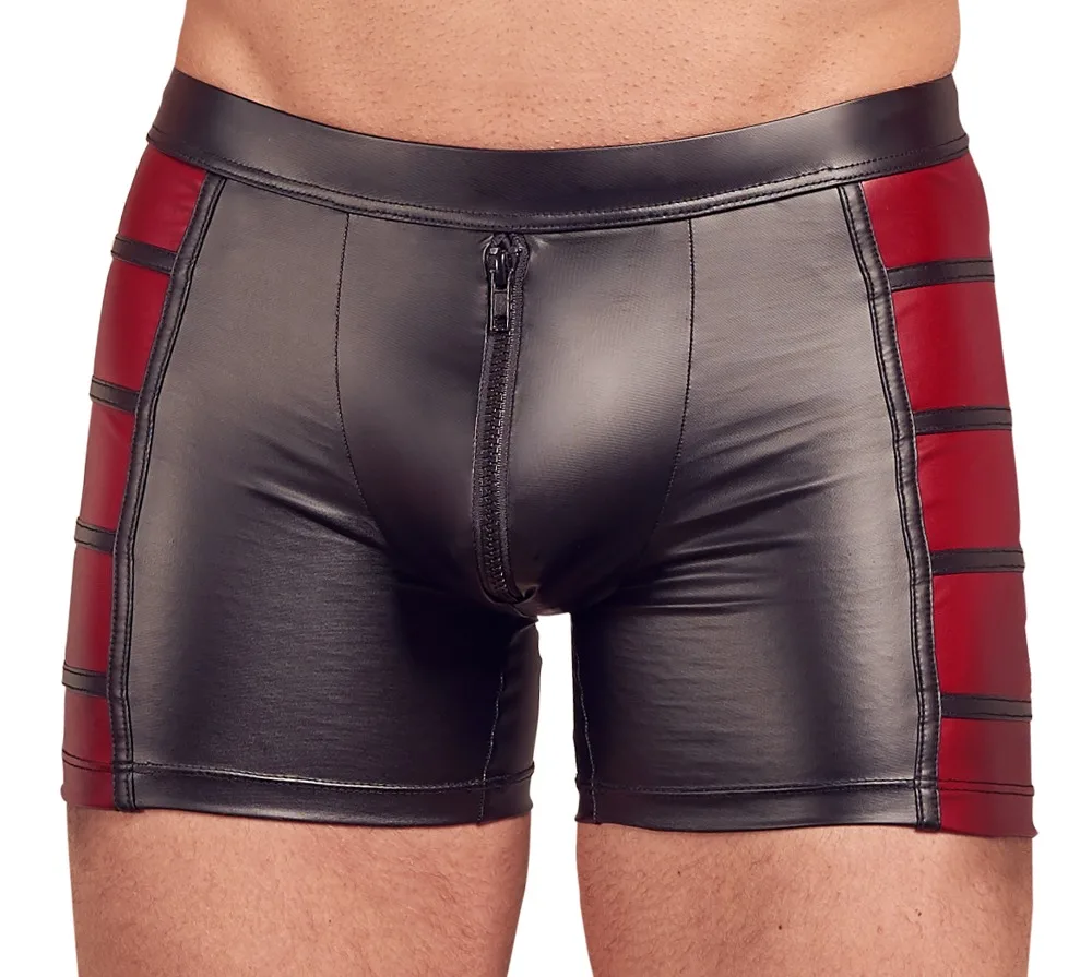 Herren Pants schwarz/rot