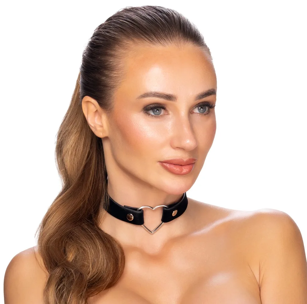 Halsband mit Herz