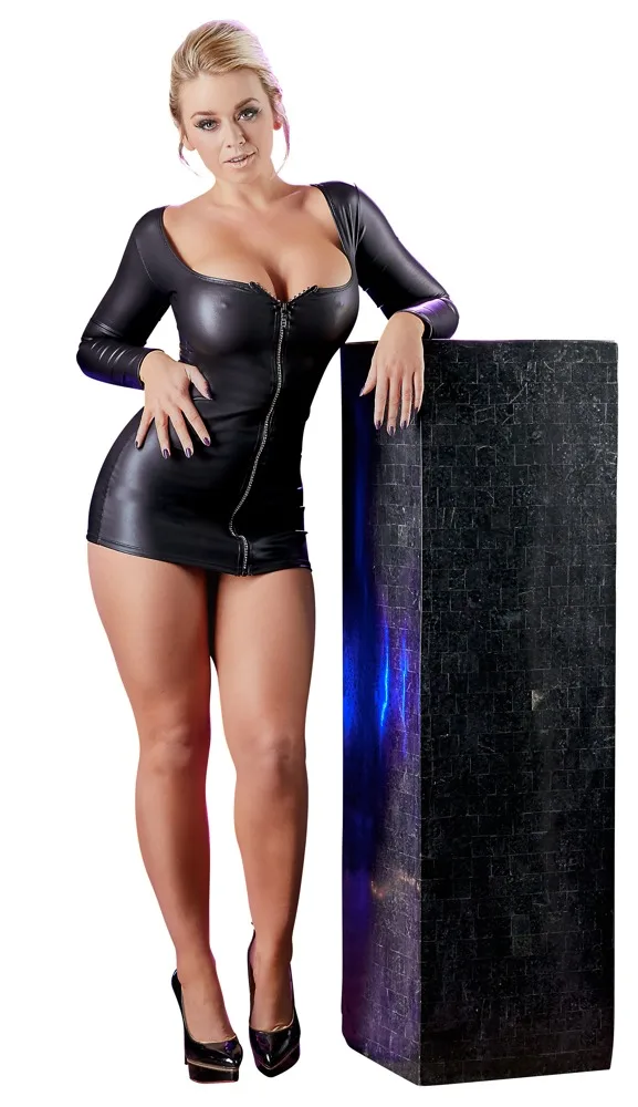 Kleid Glitzerzip