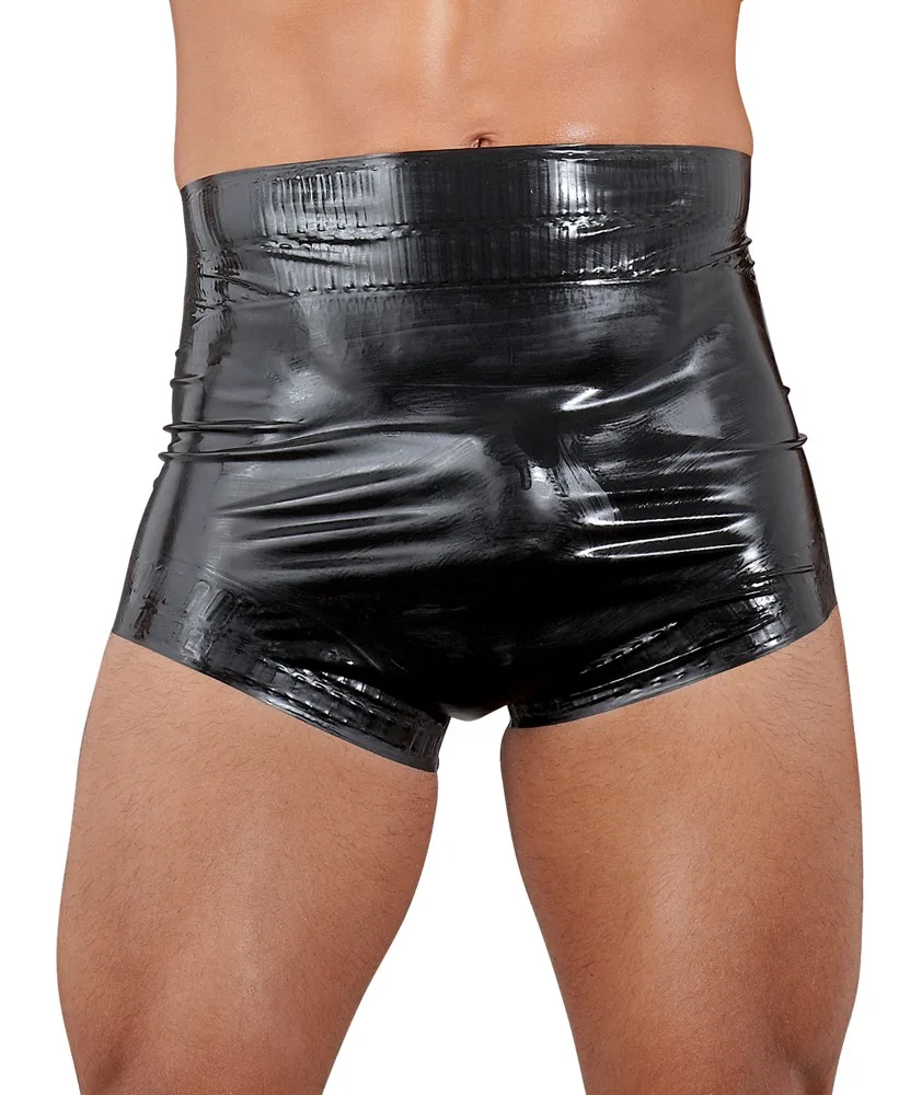 Latex Windelslip schwarz