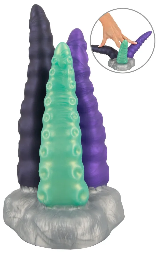 Triple Tentacle Fantasy-Dildo