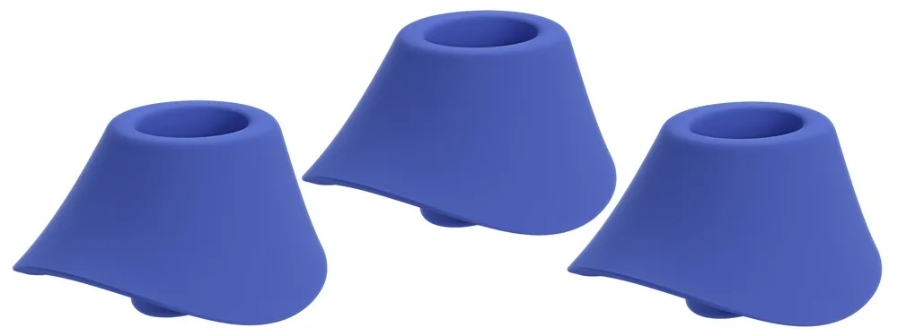 W-Heads 3x Vibrant Blue