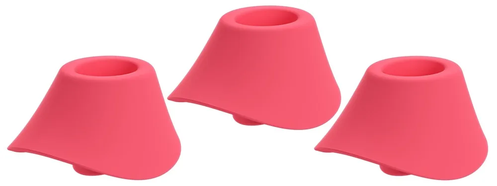 W-Heads 3x Vibrant Rose