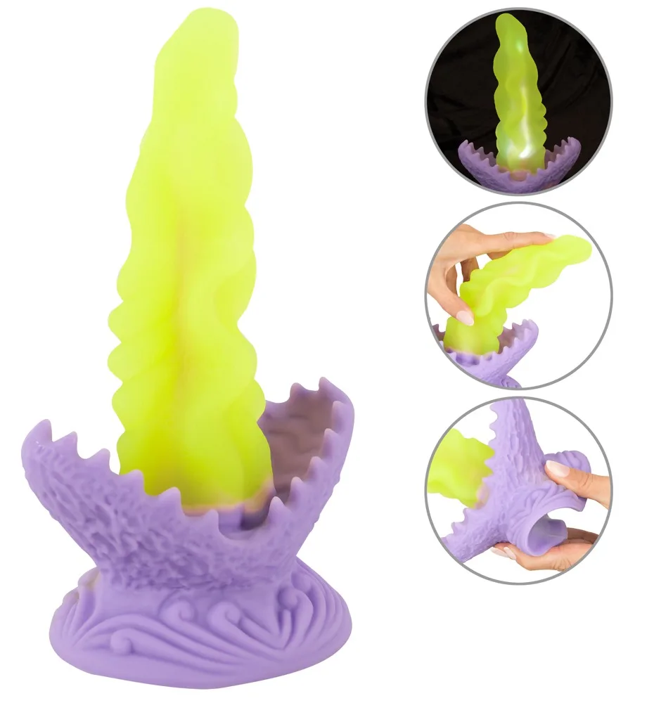 Passion Plant Fantasy-Dildo mit LED