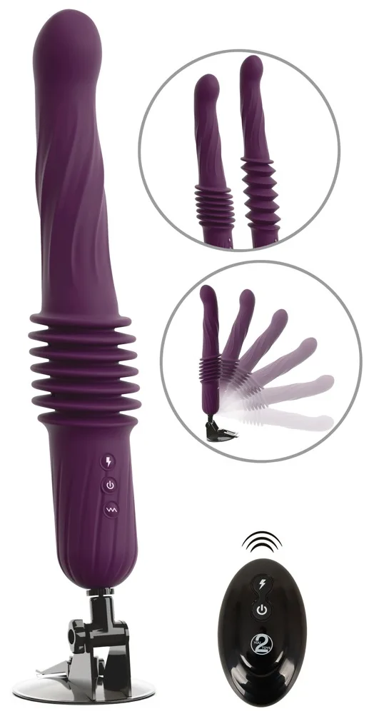 Stossvibrator mit Wärmefunktion, Wellen